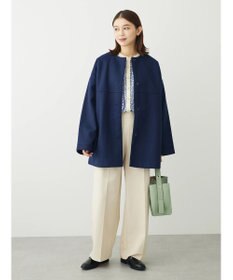 Green Parks ・ＥＬＥＮＣＡＲＥ　ＤＵＥコバナパイピングブラウス