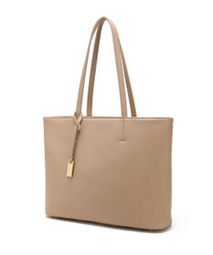 style code 【MERCURYDUO/マーキュリーデュオ】レニス　チャーム付きシンプルラージトートバッグ