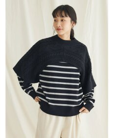 CRAFT STANDARD BOUTIQUE ２ＷＡＹケーブルニットベスト