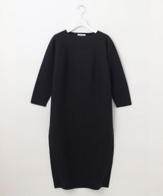 自由区 S 【洗える】ポリエステルホールガーメントニット ワンピース