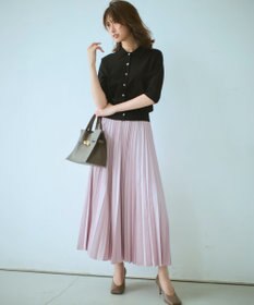 洗える/吊り干しOK】ヴィスコースストレッチ ポロニット