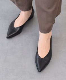 INTER-CHAUSSURES 【INTER-CHAUSSURES】ポインテッドトウサケットバレエシューズ