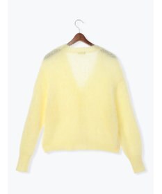 Te chichi 【Atelier Bonheur】キャットヤーンVネックカーディガン《2025winter catalog item》