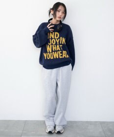 WEGO グラフィックニットプルオーバー