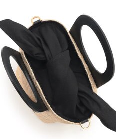 23区 VIOLAｄORO アバカ メッシュ  2WAY バケットバッグ