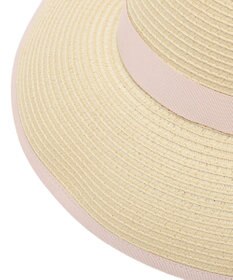 Maison de FLEUR 【手洗い可能】パールリボンスリットハット