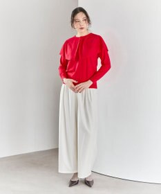 #Newans 【洗える】ケープカラープルオーバー