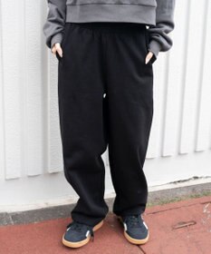 WEGO 【ウエストゴム/XSSMサイズ展開】スウェットワイドパンツ