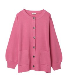 earth music&ecology クルーネックミドル丈カーディガン