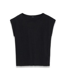 JOSEPH 【洗える】リネンジャージー　キャップスリーブトップス