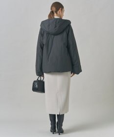 ICB 【WEB限定カラーあり・撥水加工】ADSダウン フーデットミドル丈コート