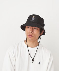 MOONBAT 【WEB限定】POLO RALPH LAUREN（ポロ ラルフ ローレン）遮光 レインハット  FLAG BEAR ポロベア