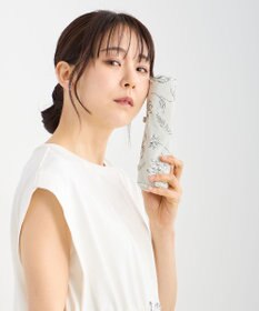 MOONBAT Fuwacool(フワクール) フワクールホワイト 晴雨兼用日傘 折りたたみ傘 シャイニープランツ 軽量 一級遮光／遮熱／UV