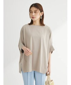 Green Parks 冷っとすずやか　ドルマンカット５分袖プルオーバー