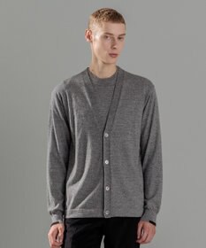 JOSEPH HOMME ウォッシャブルメリノ　Vネックカーディガン