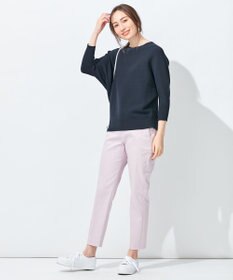 自由区 L 【接触冷感・撥水防汚加工】COOLMAX テーパードパンツ