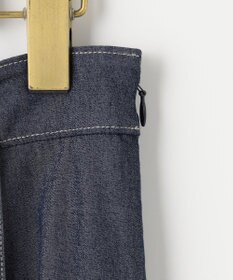 ANY SIS L 【洗える】ライトデニムライクシャンブレー スカート