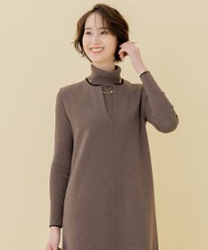 自由区 【WEB限定/セット着用可】セミウーステッド タートルネック