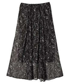 Green Parks サラフレギャザースカートII