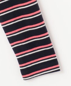 23区GOLF 【WOMEN】【吸湿発熱】グランサーモ ボーダー柄 モックネック カットソー