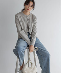 組曲 S ラメアンサンブル ニット