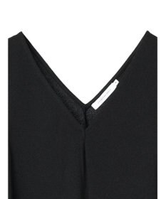 AMERICAN HOLIC 丈違いジョーゼットＶネックワンピース