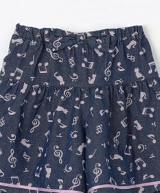 ANY KIDS 音符総柄キュロット