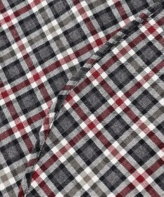 JOSEPH ABBOUD 【ネルシャツ/暖かい】ファインブラッシュド ネル チェック シャツ