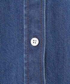 BEIGE， 【洗える】DELAUP / ダンガリー風コットンデニムシャツ