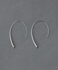 Phoebe 〈金属アレルギー対応〉エアリーフックピアス　シルバー　ステンレス