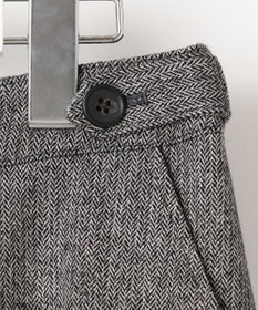 J.PRESS LADIES クラシカルツイード＆ヘリンボン セミワイド パンツ