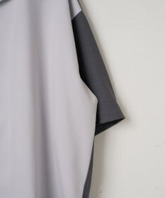 WEGO カラーブロックオープンカラーシャツ（S）