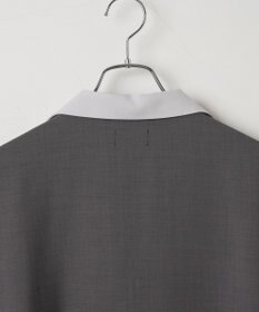 WEGO カラーブロックオープンカラーシャツ（S）