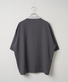 WEGO カラーブロックオープンカラーシャツ（S）