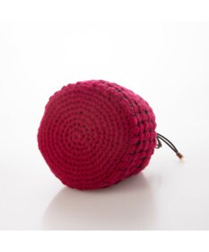 UNBILLION カシュカシュ cachecache / サテンリボン編み込み巾着ショルダー