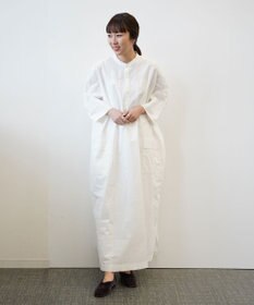 WHITE MAILS 【Kanocoコラボ】ビッグシルエット ワンピース＜洗える・抗菌・消臭・速乾・UVケア＞