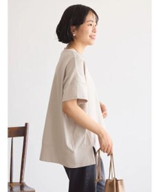 AMERICAN HOLIC 接触冷感裾切り替えカットプルオーバー