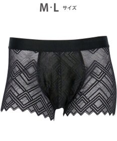 WACOAL MEN WACOAL MEN ボクサーパンツ 【レースボクサー】 フロント快適グラマラス 通気性(本体) 前閉じ 下着 メンズ WT3828 /ワコールメン