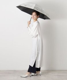 MOONBAT 【遮光100%/収納バッグ付き】SOLFEGE MODE  晴雨兼用 折りたたみ日傘 街並プリント