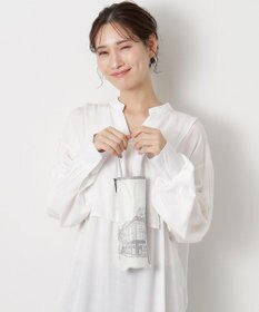 MOONBAT 【遮光100%/収納バッグ付き】SOLFEGE MODE  晴雨兼用 折りたたみ日傘 街並プリント