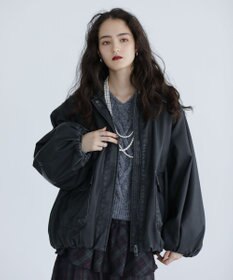 Green Parks ■ＥＳＣＡＲ　フリンジケーブルポップコーンニット