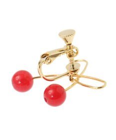 Maison de FLEUR チェリーイヤリング