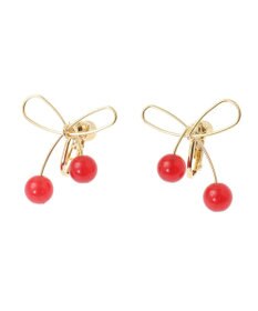 Maison de FLEUR チェリーイヤリング