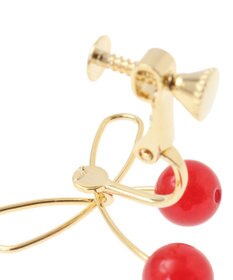 Maison de FLEUR チェリーイヤリング