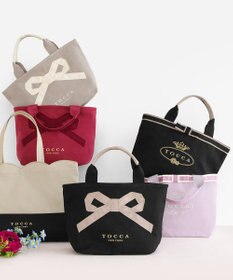 TOCCA 【選べる2種類のデザイン！】MEMORIES OF TOCCA CANVAS TOTE トートバッグ ブラック系5