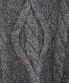 Green Parks ■ＥＳＣＡＲ　フリンジケーブルポップコーンニット