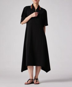 Paul Smith ストライプトリム 半袖ワンピース