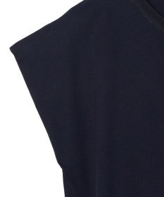 JOSEPH 【洗える】ポプリンジャージー　キャップスリーブドレス