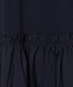 JOSEPH 【洗える】ポプリンジャージー　キャップスリーブドレス