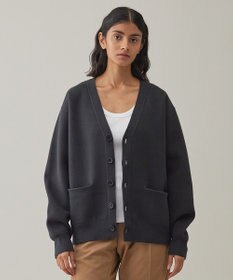 UNFILO MENS 【男女兼用/新色追加】スウェットライク ニットカーディガン [24年秋冬商品]